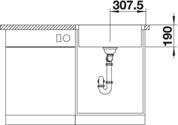 Кухонная мойка Blanco Lemis 6-IF 525108
